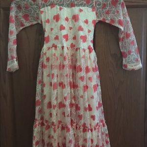 Girls Valentine’s Day dress